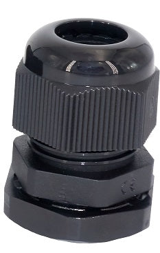 NDS musta johtoläpivienti aurinkopaneeliin, Ø 7-12mm johdolle - ProCaravan