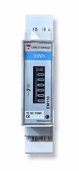 KWh-mittari, 1-vaihe, analoginen EM110 - ProCaravan
