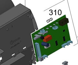 Truma piirilevy 12 V Combi 6, Combi 6 E 2007-06/2018 - ProCaravan