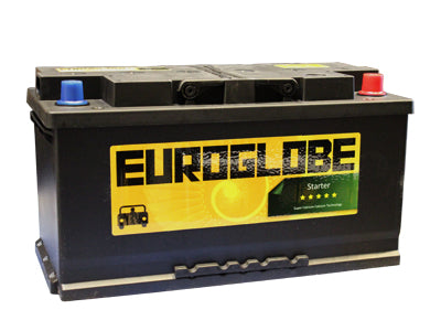Euroglobe akku 100Ah, 850A(EN) (-/+) 12v